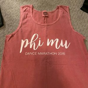 Phi Mu Sorority tank